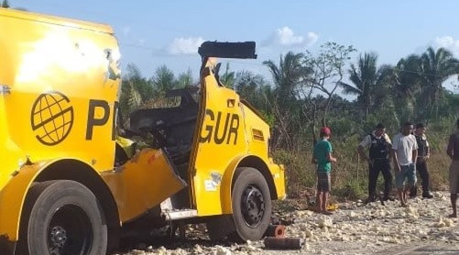 Assista ao Vídeo: Carro-forte é explodido durante tentativa de assalto na estrada que liga Peritoró a Coroatá