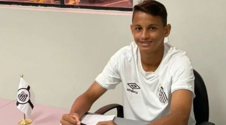 MARANHÃO: Jogador adolescente de Presidente Dutra, vale no Santos R$ 455 milhões