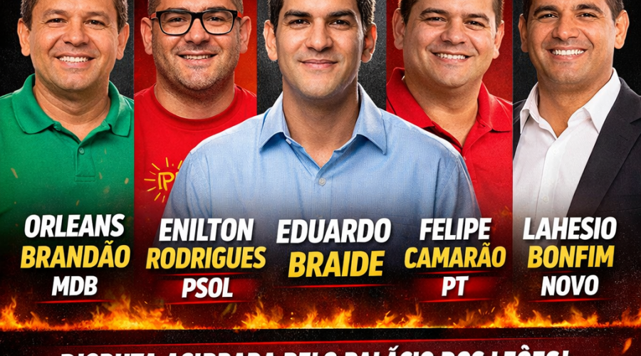 CORRIDA PELO GOVERNO DO MA: 5 PRÉ-CANDIDATOS DISPUTAM O PODER E BASTIDORES PEGAM FOGO!