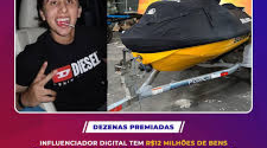 Rifas ilegais: Operação da Polícia do Maranhão sequestra bens em quase R$ 2 milhões de influenciador do ‘Dezenas premiadas’