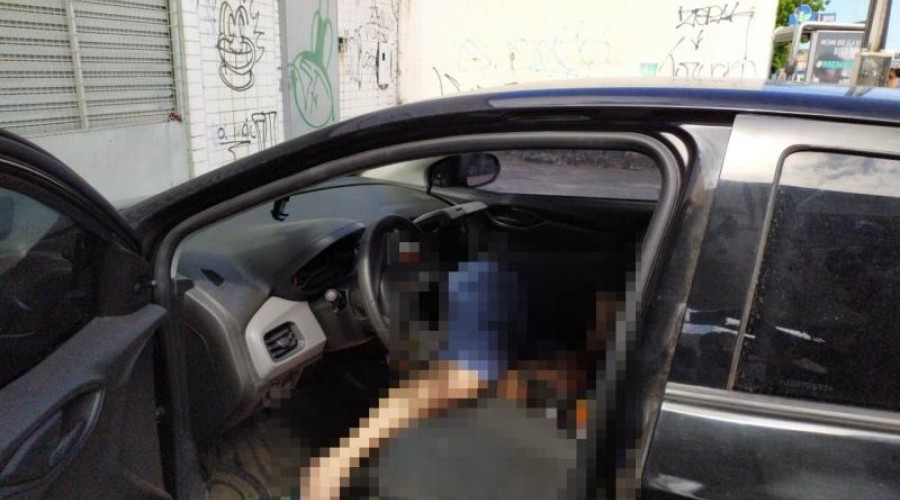 Pai mata filha de 2 anos, atira em esposa e se mata dentro de carro no Nordeste