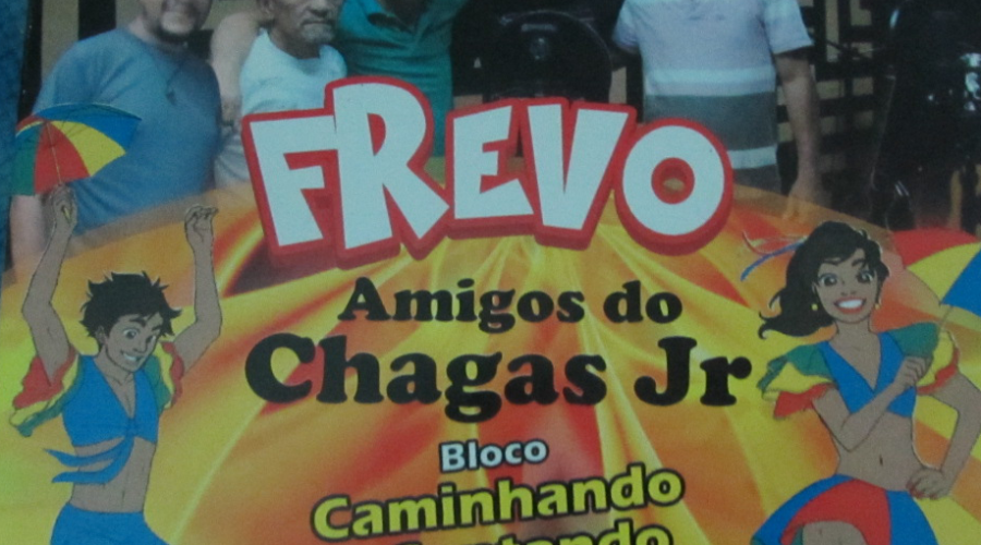 FREVO: Amigos do Chagas Jr. Vai ser cantado pelas ruas de Caxias.