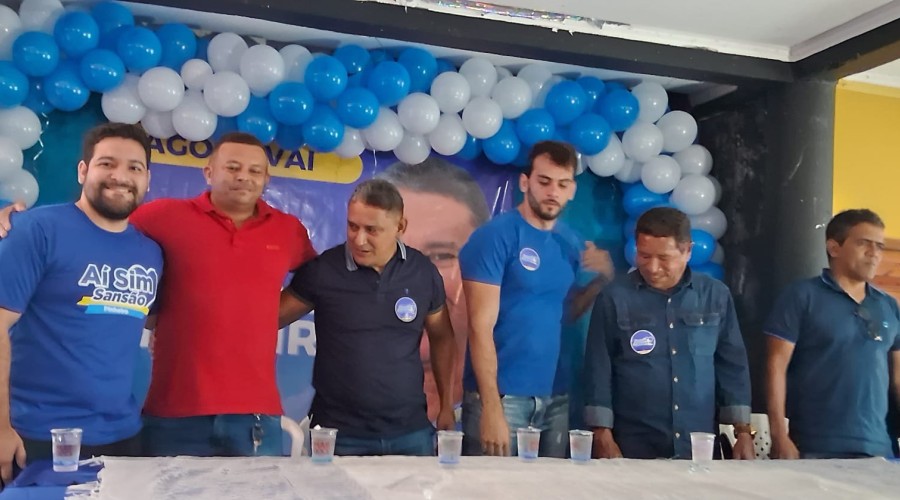 Oh Glória: Sansão lança sua Pré candidatura a vereador em Caxias/MA