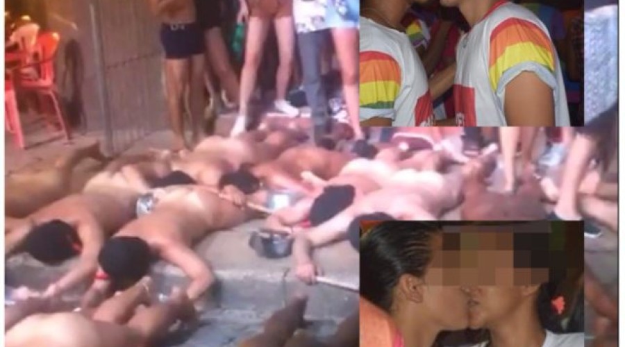 Assista ao Vídeo: #Elenão vira campo de nudismo e orgias em São Luís na hora do Hino Nacional
