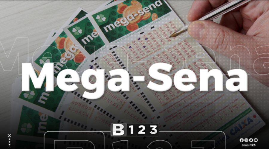 Mega-Sena tem BOLADA ACUMULADA e pode pagar R$ 55 MILHÕES; saiba quando - Aposta simples tem o custo de R$ 5,00