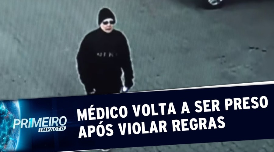 Assista ao Vídeo: MÉDICO CONDENADO A 130 ANOS POR ESTUPRO É PRESO NOVAMENTE NO RS