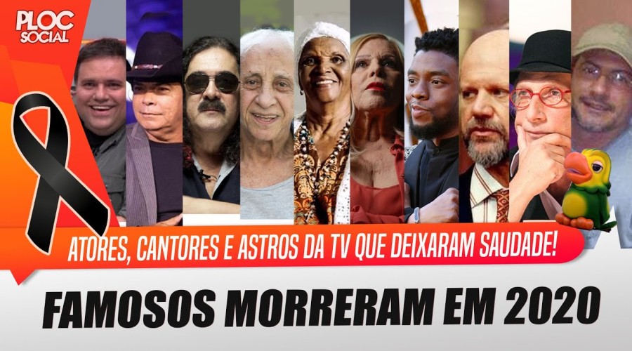 Retrospectiva: relembre as mortes de famosos em 2020