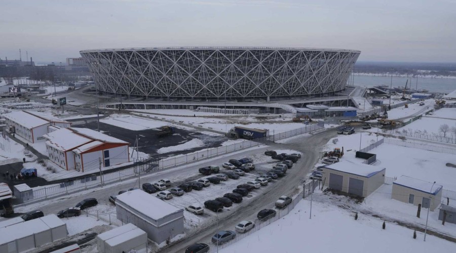 Rússia ainda tem sete estádios em obras a cem dias da Copa