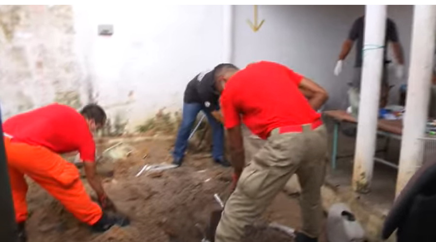 ASSISTA AO VÍDEO: Corpos decepados e decapitados são encontrados enterrados em casa no Piauí