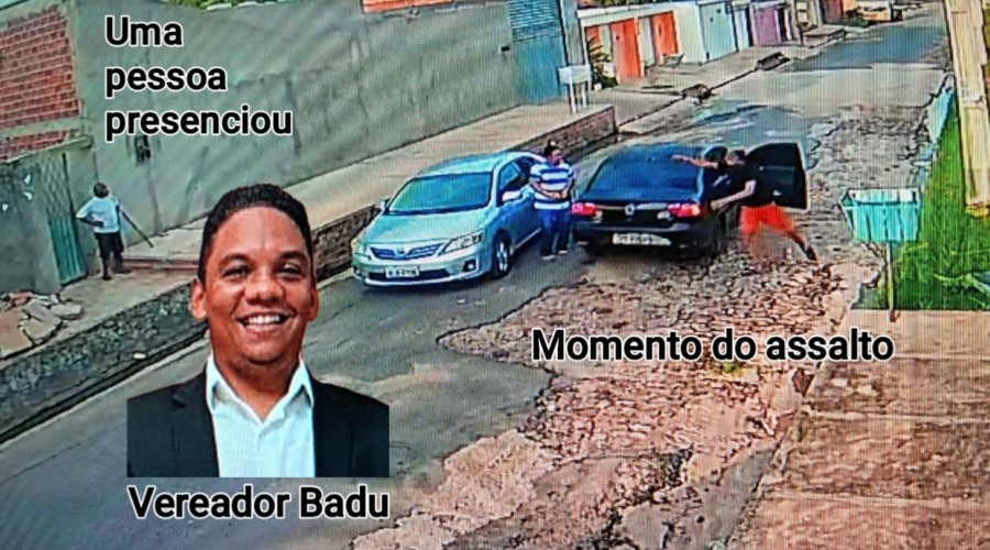 Suplente de vereador Badu tem carro tomado de assalto em Timon