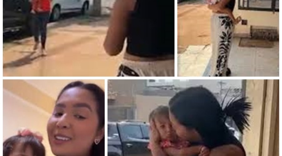 Mãe reencontra filha: A bebê foi sequestrada pelo pai  levada do Maranhão para outro país - O ENCONTRO