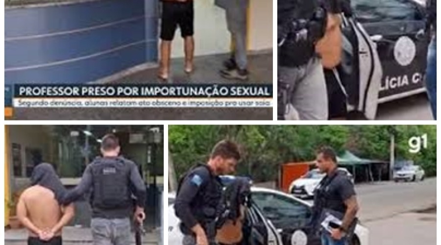 Professor denunciado por estupro de vulnerável após assédio em colégio do Recreio