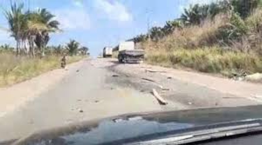 Bom Jardim: Caminhoneiro desmaia ao volante, colide contra veículos e morre na BR-316 no Maranhão