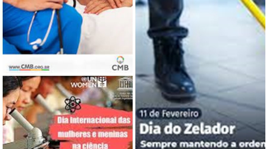 CULTURA: O que se comemora: hoje (11/2)