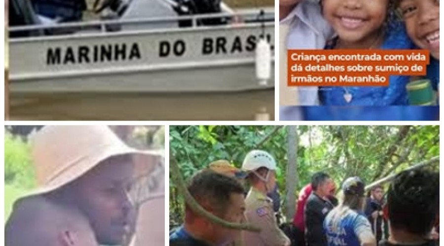 Buscas por irmãos desaparecidos em Bacabal entram no 16º dia; veja o que se sabe