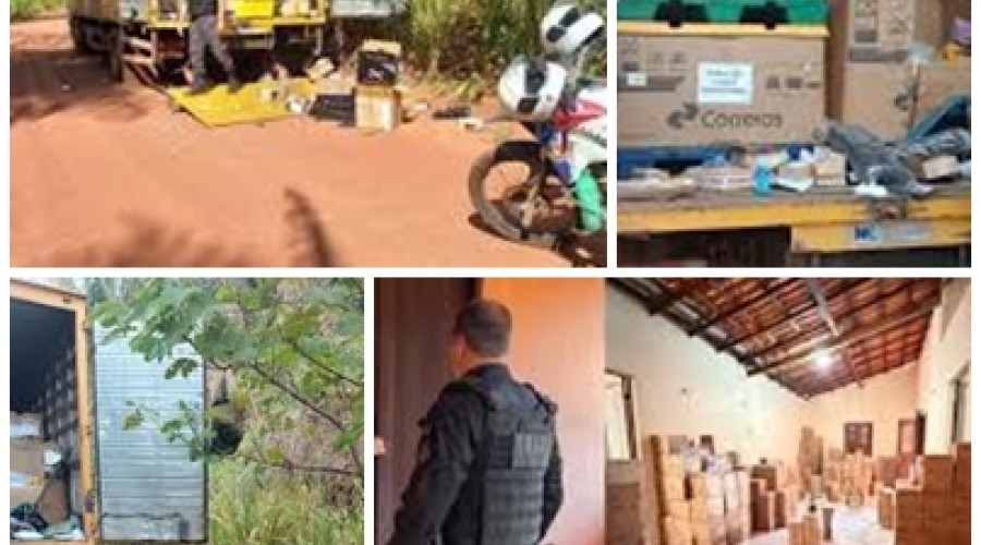 Peritoró e Codó: Caminhoneiro dos Correios é rendido, amarrado e tem carga roubada no Maranhão