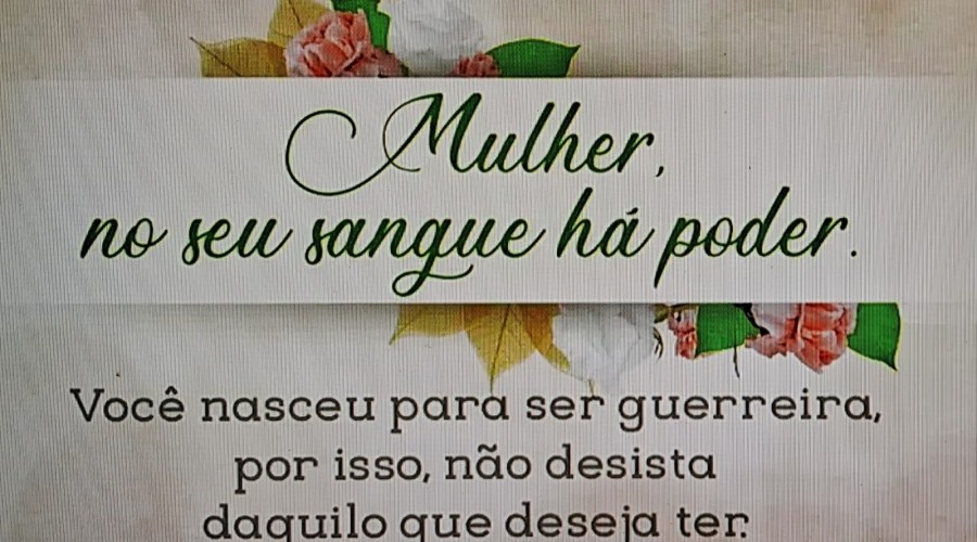 Hoje: 30 de Abril de 2025; dia Nacional da Mulher