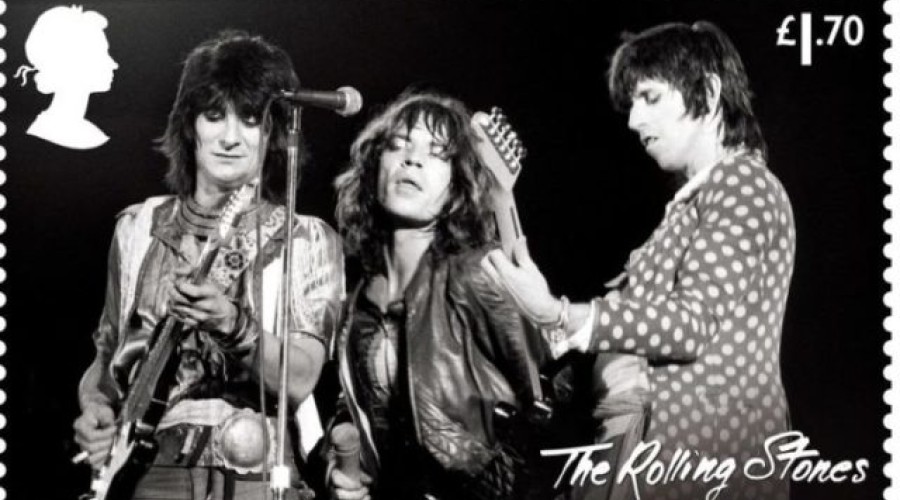 Rolling Stones são homenageados com selos do Correio Real britânico
