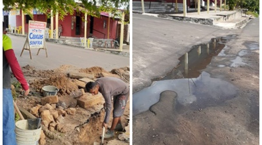 Comunidade agradece os trabalhos iniciados no Bairro Castelo Branco