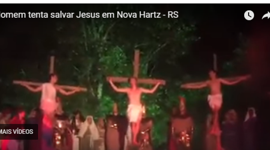 Ator atacado por homem que tentou “salvar” Jesus perdoa agressor