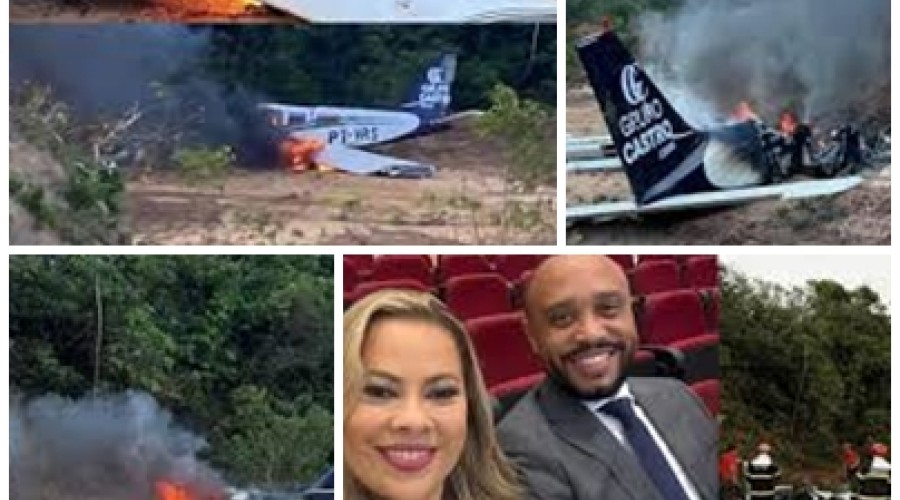 Avião que caiu em Paço do Lumiar transportava vereador Beto Castro de São Luís, esposa e amigos; não houve mortes