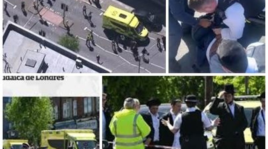 Homem é preso após esfaquear duas pessoas em área judaica de Londres
