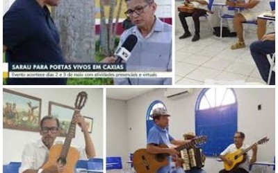Caxias recebe Sarau para os Poetas Vivos em maio