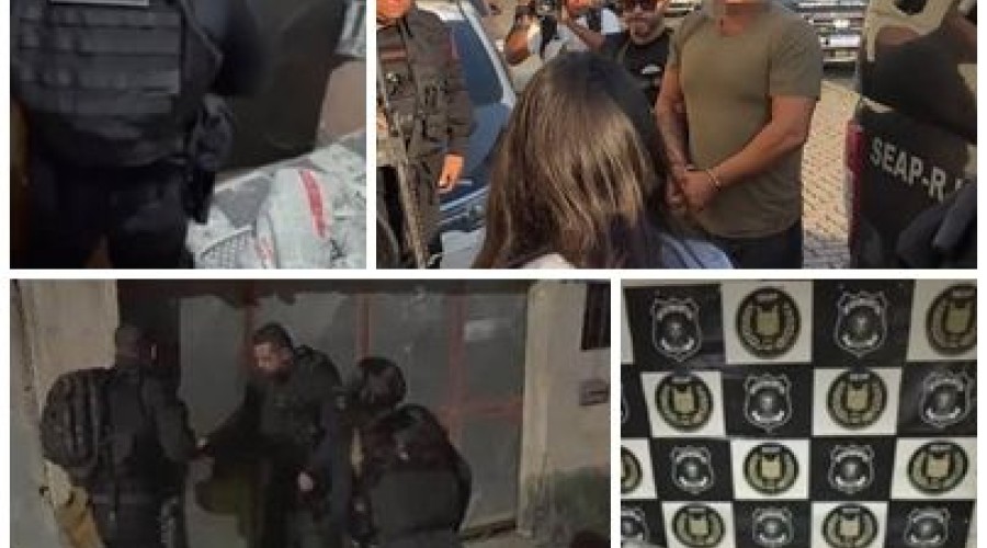 Polícias Civil e Penal fazem operação contra esquema de entrada de drogas e celulares em presídios do RJ