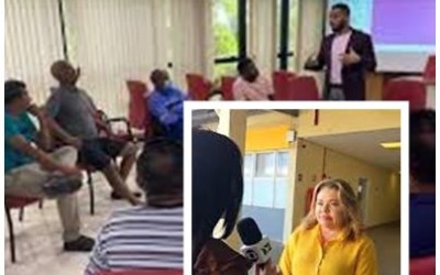 Homens com medida protetiva participam de grupo reflexivo em São Luís