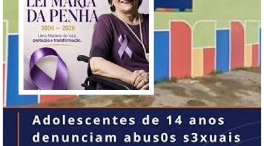 Duas adolescentes de 14 anos denunciam abusos sexuais dentro da escola municipal onde estudam