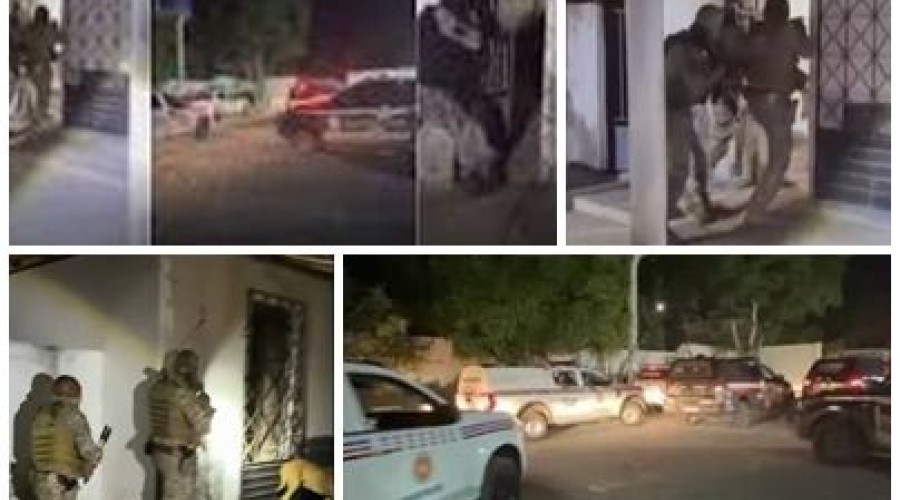 Polícia prende nove pessoas durante operação contra o tráfico de drogas em Mata Roma