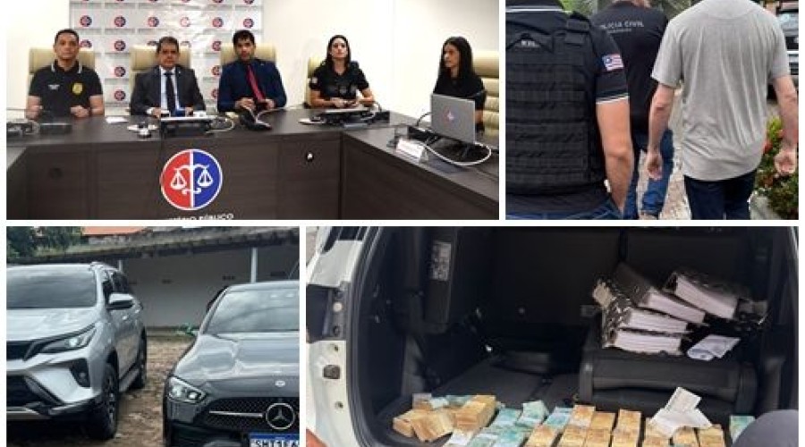Ex-prefeito maranhense e mais cinco pessoas são presas por desvio de recursos públicos