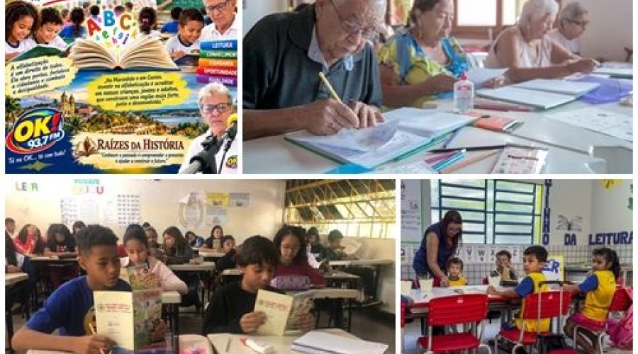 8 de Setembro: DIA INTERNACIONAL DA ALFABETIZAÇÃO - Alfabetizar é abrir portas para a liberdade, o conhecimento e o futuro