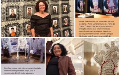 Cidade de Bacurituba: Maranhense Marlene Barros leva arte em crochê para exposição em São Paulo