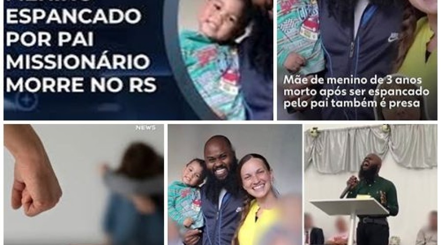 Menino de 3 anos espancado por não dar 'bom dia' ao pai morre no RS; missionário dos EUA confessou o crime e foi preso