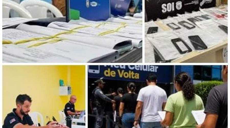 Meu Celular De Volta: Polícia intima 1.000 pessoas por celulares roubados em São Luís