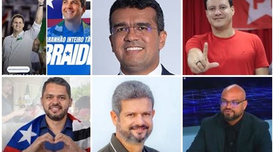 Veja os sete pré-candidatos ao governo do Maranhão em 2026