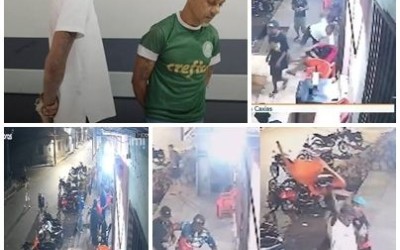 Caxias - Foi pancadaria-Vídeo: Após policial civil aposentado ser espancado e ter arma roubada, PM conduz dois suspeitos