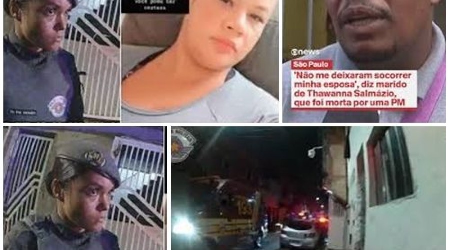 'Não me deixaram socorrer minha esposa', afirma companheiro de mulher morta por PM
