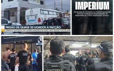 Operação contra o crime organizado cumpre 61 mandados de prisão e sequestra cerca de R$ 10,5 milhões em Goiás e mais três estados