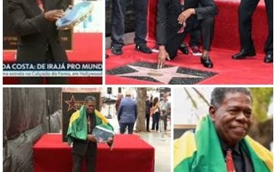Vídeo: Músico brasileiro ganha estrela na Calçada da Fama em Hollywood