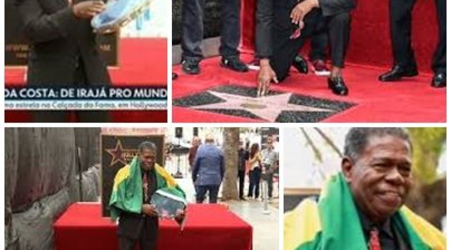 Vídeo: Músico brasileiro ganha estrela na Calçada da Fama em Hollywood