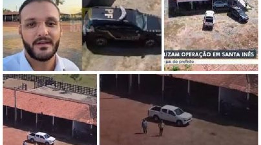 Santa Inês: PF faz operação que tem como alvo fazenda do pai do prefeito de Santa Inês