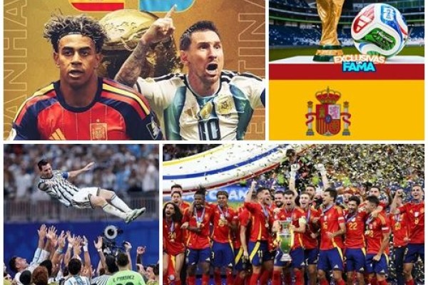 Quem será Campeão: Espanha x Argentina: data, horário, estádio e tudo sobre a final da Copa do Mundo 2026
