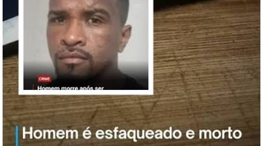 ATAQUE A FACA - Homem é esfaqueado e morto após discussão na zona rural de Morros
