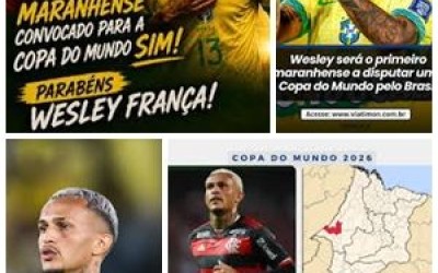 Saiba quem é o primeiro maranhense a defender a Seleção Brasileira em uma Copa do Mundo