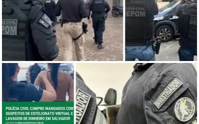 Grupo suspeito de atrair vítimas por aplicativos de namoro para extorsão é alvo de operação em Salvador