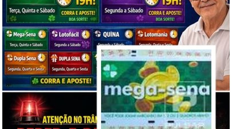 Mega-Sena altera dia de sorteio; veja o que muda