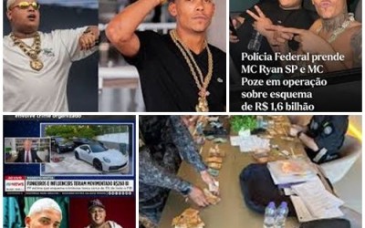 Investigação da PF: áudios inéditos ligam MC Ryan e MC Poze do Rodo a esquema de R$ 1,6 bilhão