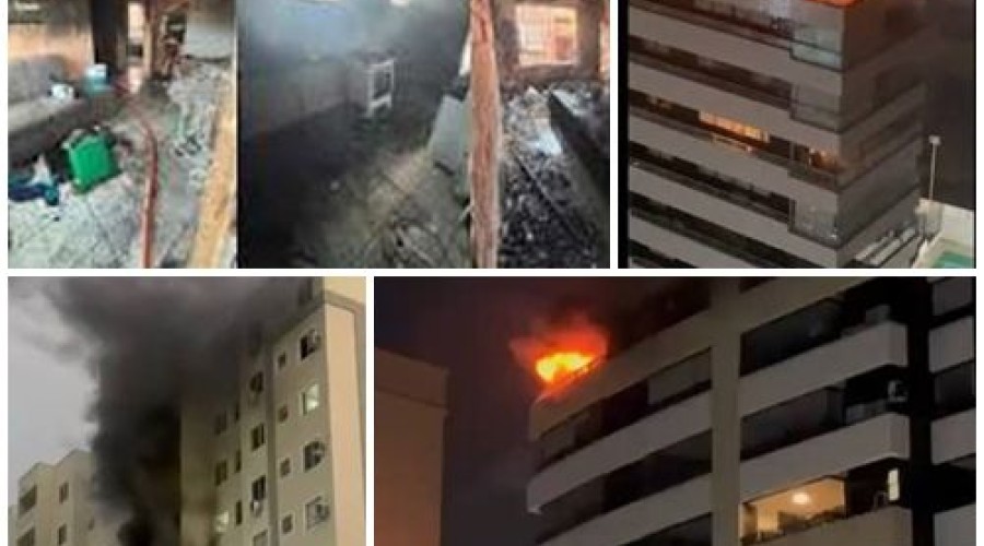 Incêndio atinge apartamento na zona rural de São Luís; veja o vídeo